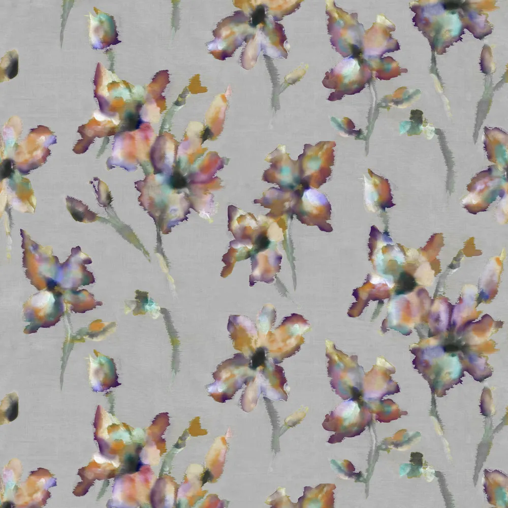 Degas Printed Fabric Remnant Ironstone