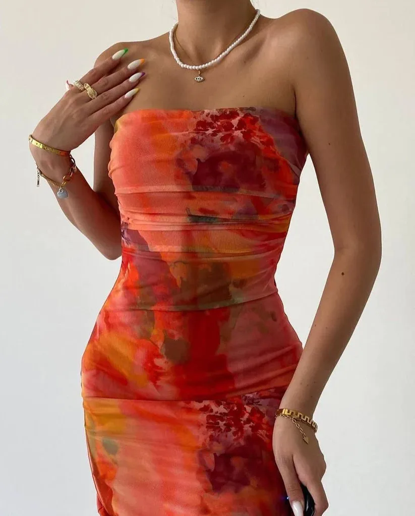 Donna Slim fit Tube Dress