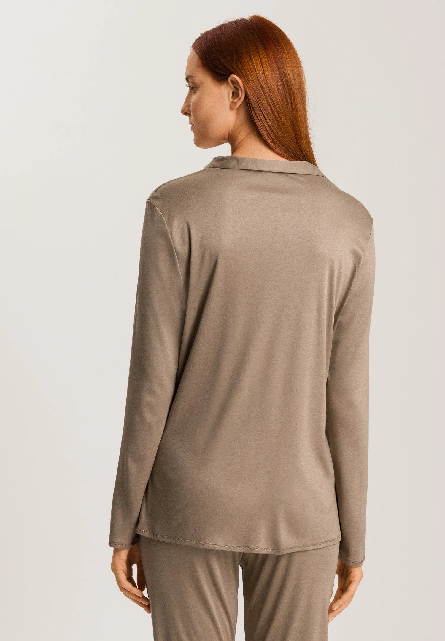Grand Central TENCEL™ and Silk Shirt | Taupe 77305-2847