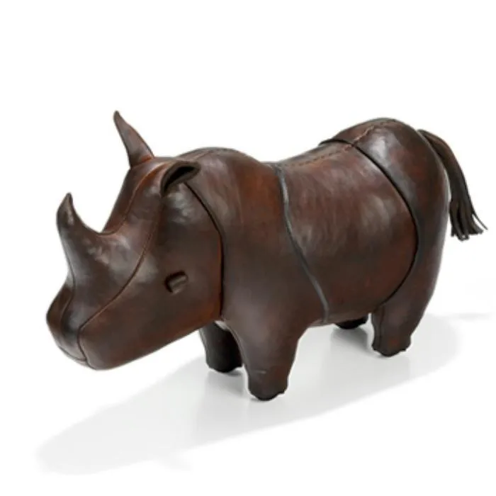 Leather Animal | Small Rhino