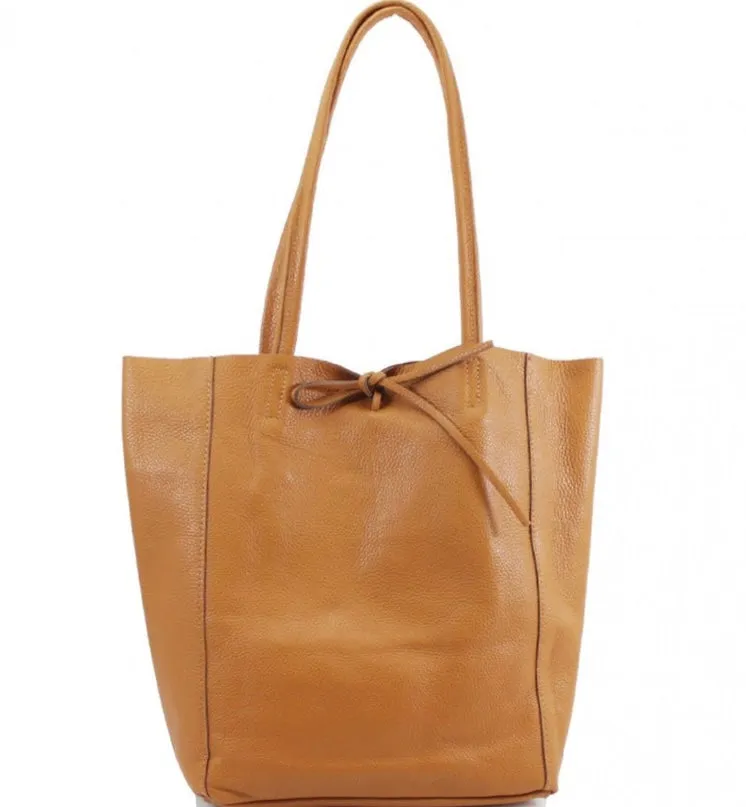 Raya Tote Handbag Genuine Italian Leather