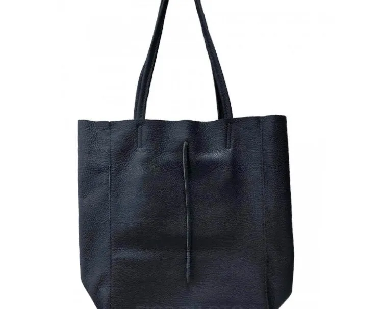 Raya Tote Handbag Genuine Italian Leather