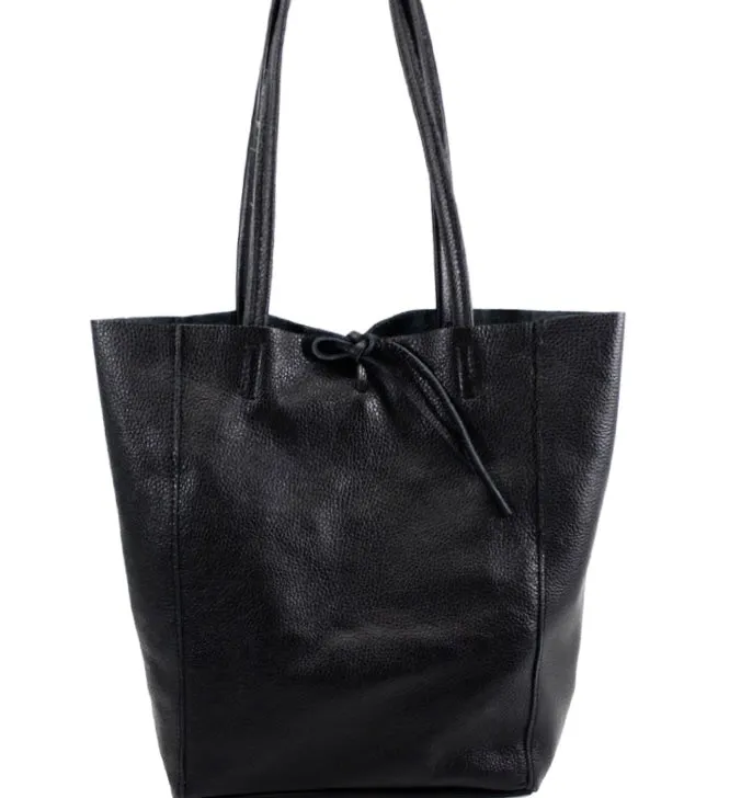 Raya Tote Handbag Genuine Italian Leather